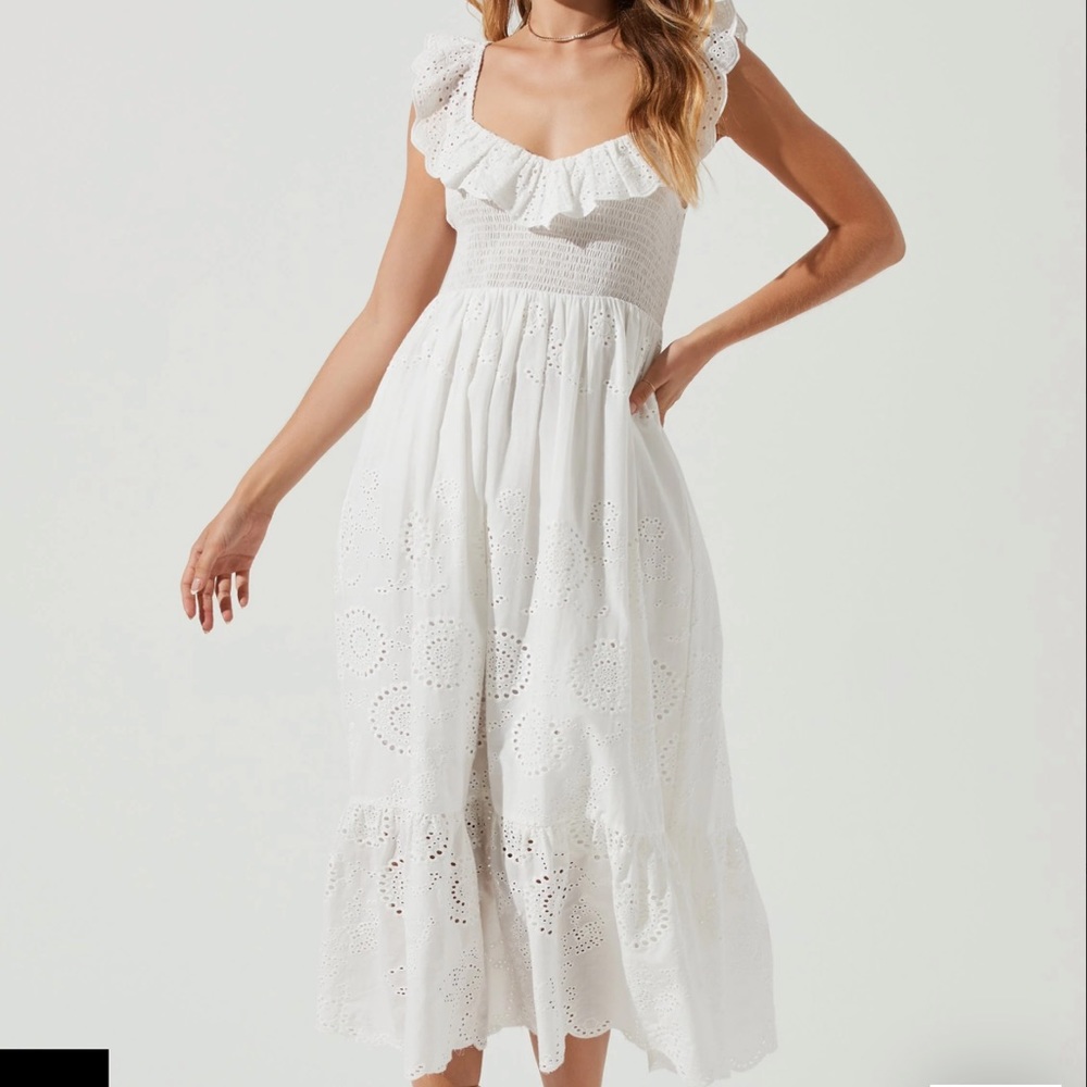 ASTR The Label Midi Dress